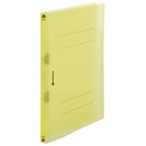 ジョインテックス フラットファイル/PP製バインダー 〔A4/2穴 120冊入り〕 タテ型 クリア表紙タイプ D024J-12CYL黄の画像