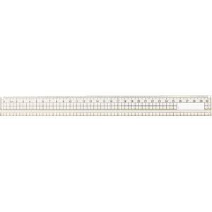 (まとめ)アーテック アクリル方眼定規 30cm(溝付) 〔×30セット〕