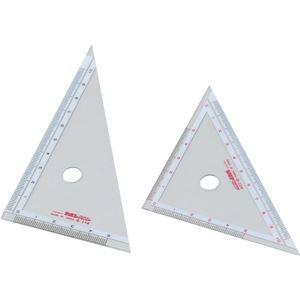 (まとめ)アーテック 三角定規(10cm) 〔×40セット〕