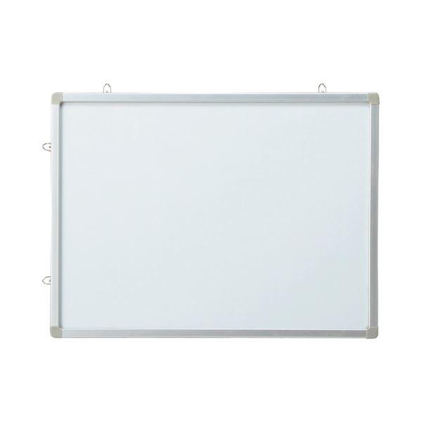 （まとめ） TANOSEE ホワイトボード 無地 602×452mm 1枚 〔×4セット〕