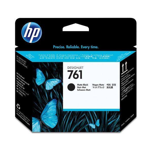 （まとめ） HP761 プリントヘッド マットブラック CH648A 1個 〔×3セット〕