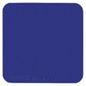 (業務用100セット) サンポー 捺印用マット M-8 紺