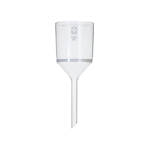 〔柴田科学〕ガラスろ過器 25G ブフナロート形 25GP16 013110-2516