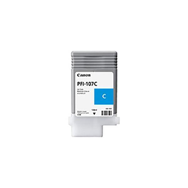 (業務用3セット) 〔純正品〕 Canon キャノン インクカートリッジ/トナーカートリッジ 〔6706B001 PFI-107C シアン〕