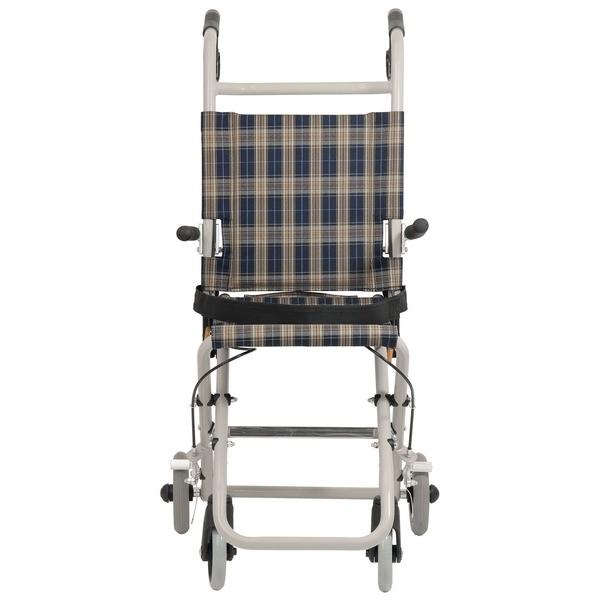 コンパクト介助車/介助式車椅子 〔テイコブアルミ製〕 折り畳み 跳ね上げ式肘掛け シートベルト付き 〔介護用品 福祉用品〕 コンパクト介助車/介助式車椅子 折り畳み 跳ね上げ式肘掛け シートベルト付き 〔介護用品 福祉用品〕