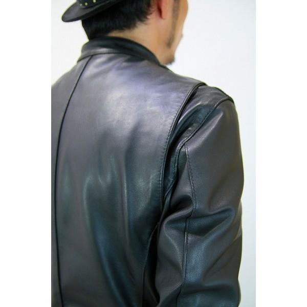 SHELLAC/シェラック/ダブルライダース/レザージャケット/size46/黒 SHELLAC/シェラック/ダブルライダース/レザージャケット/size46