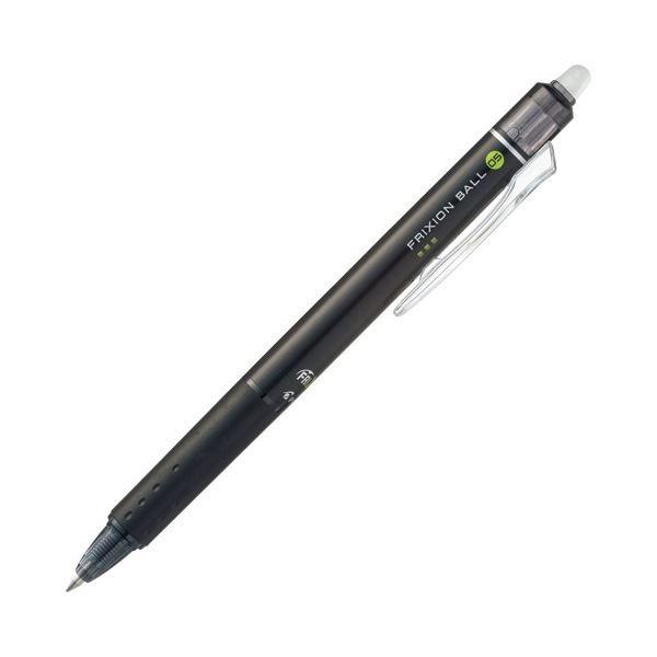 （まとめ） パイロット ゲルインキボールペンフリクションボールノック 0.5mm ブラック LFBK-23EF-B 1セット（10本） 〔×3セット〕