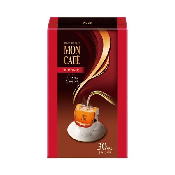 （まとめ） 片岡物産 モンカフェ モカブレンド 30袋入1箱〔×10セット〕