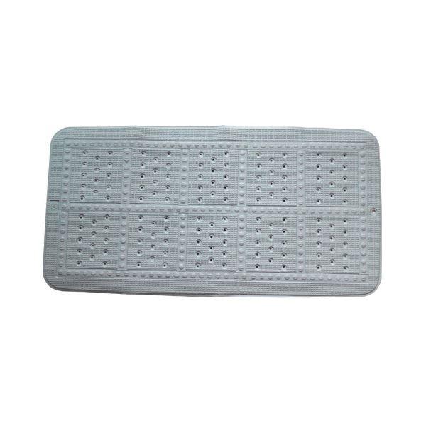 (まとめ）滑り止めバスマット Ｍサイズ ブルー〔×3セット〕