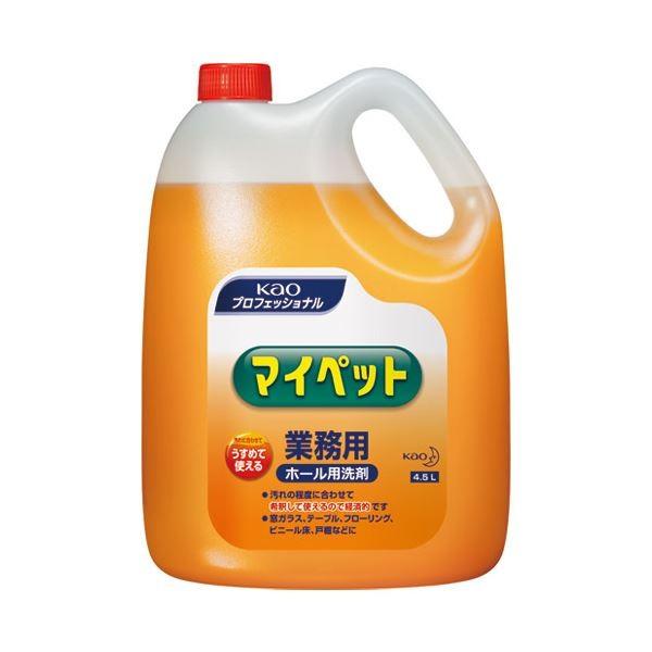（まとめ） 花王 マイペット 4.5L 業務用505613〔×5セット〕