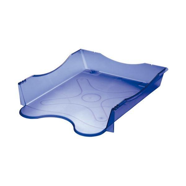 （まとめ）ソニック メガタフトレー クリアブルー DA-2658-CB〔×50セット〕