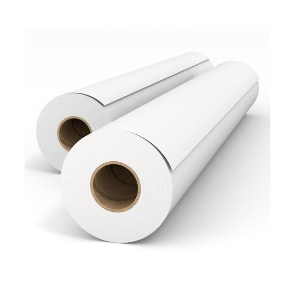 (まとめ）HP スタンダード普通紙42インチロール 1067mm×45m Q1398A 1セット(2本)〔×3セット〕