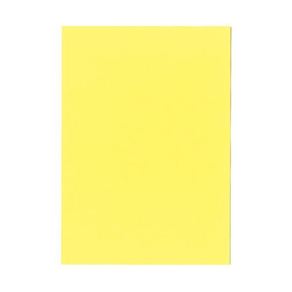 (まとめ）北越コーポレーション 紀州の色上質A3Y目 薄口 やまぶき 1箱(2000枚:500枚×4冊)〔×3セット〕