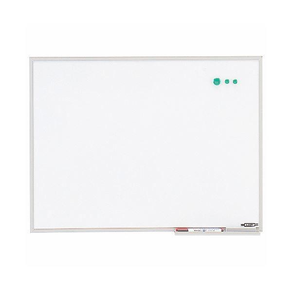 (まとめ）ライオン事務器 ホワイトボードアルミホーロー製 603×453mm PH-14 1枚〔×3セット〕