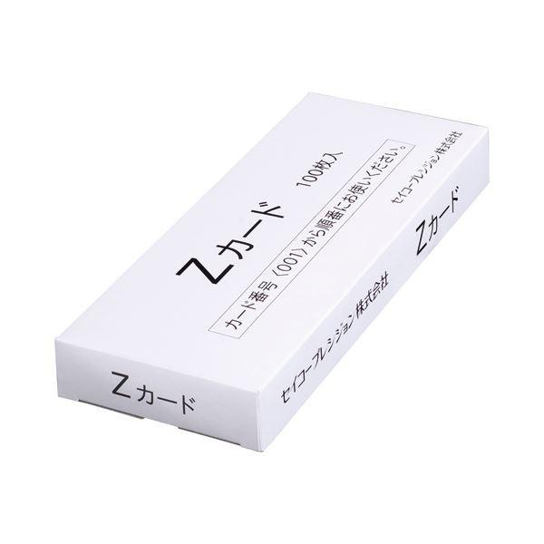 (まとめ) セイコープレシジョン セイコー用片面タイムカード 全締日対応 片面6欄印字 CA-Z 1パック(100枚) 〔×5セット〕