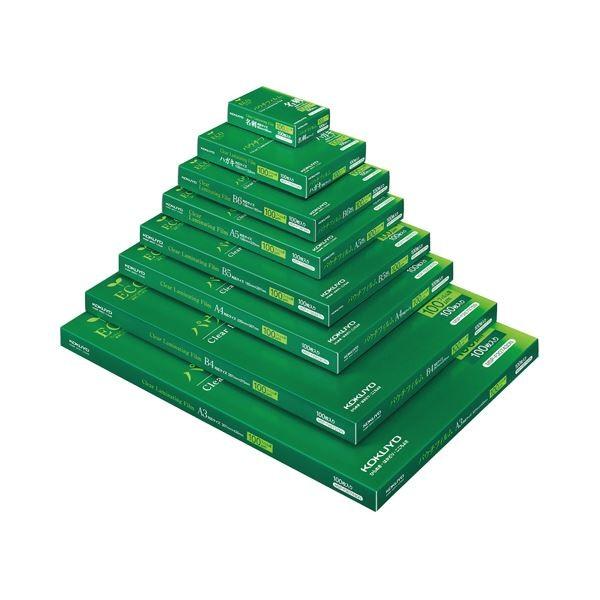 (まとめ) コクヨ パウチフィルム ハガキサイズ用100μ MSP-F109153N 1パック(100枚) 〔×5セット〕_1