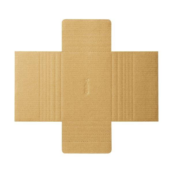 (まとめ) TANOSEE タトウ式段ボール DVD用 1パック（50枚） 〔×5セット〕