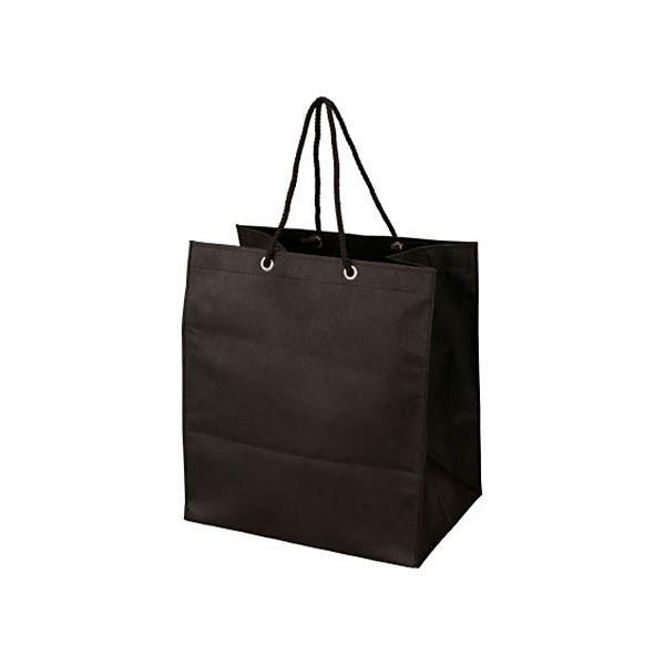 (まとめ) TRUSCO 不織布バッグ 黒315×355×275mm TNFB-10-X 1パック（10枚） 〔×5セット〕