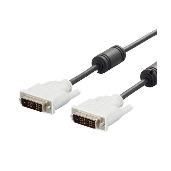 (まとめ) バッファロー ディスプレイケーブル シングルリンク対応 DVI-D24pinオス 3.0m BSDCDS30 1本 〔×5セット〕