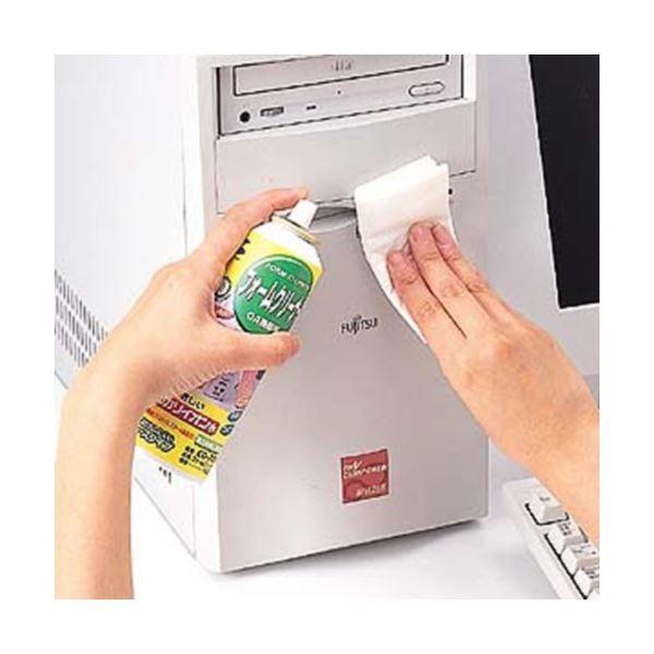 (まとめ) サンワサプライ フォームクリーナー200ml CD-74N 1個 〔×10セット〕