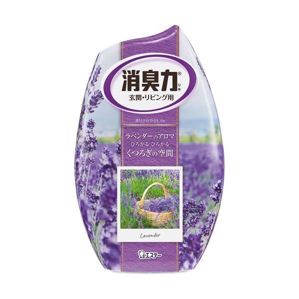 (まとめ) エステー お部屋の消臭力 ラベンダー 400ml 1セット（3個） 〔×10セット〕