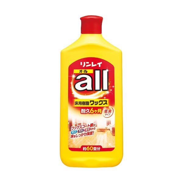 リンレイ 床用樹脂ワックスオール 1L 1本 〔×10セット〕