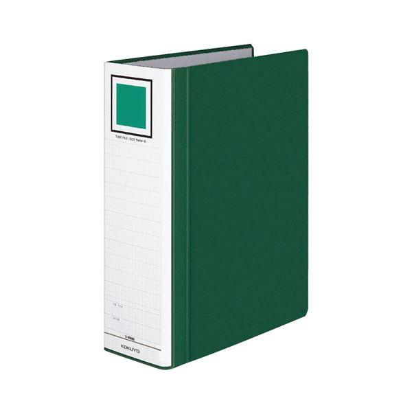 (まとめ) コクヨ チューブファイル(エコツインR) A4タテ 800枚収容 背幅95mm 緑 フ-RT680G 1冊 〔×10セット〕