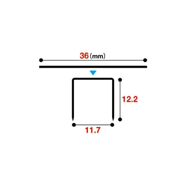 マックス 電子ホッチキス針 EH-100F用 5000本 No.100FE 1個 〔×10セット〕_1