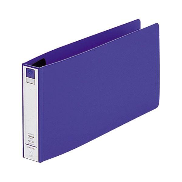 (まとめ) リヒトラブ Avanti リングファイル（カドロック＆ツイストリング） 5×11ヨコ 2穴 200枚収容 背幅36mm 青 F-880U-8 1冊 〔×30セット〕