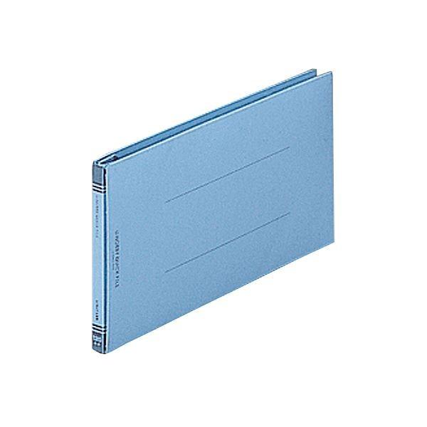 (まとめ) リヒトラブ ユーノビクイックファイル 5×11ヨコ 1200枚収容 背幅13〜133mm 青 F-580-9 1冊 〔×30セット〕