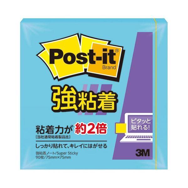 (まとめ) 3M 郵便受けイット 強こびり付く万覚え帳 75×75粍 エレクトリック青碧 654SS-B 1冊 〔×30仕掛ける〕 キッチン、日用品、文具-ノート、メモ帳