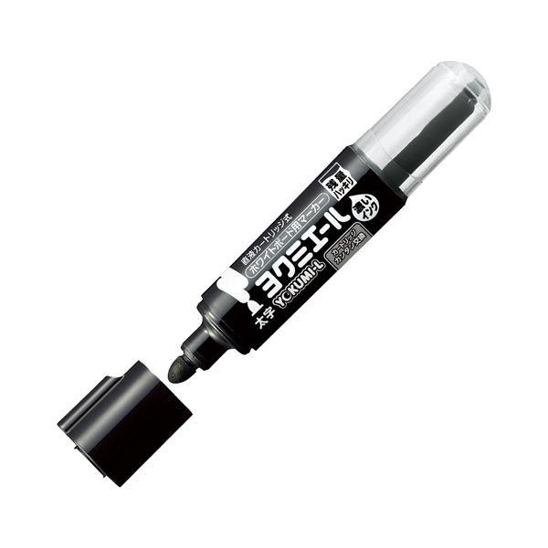 (まとめ) コクヨ ホワイトボード用マーカーペン ヨクミエール 太字・丸芯 黒 PM-B503D 1本 〔×50セット〕