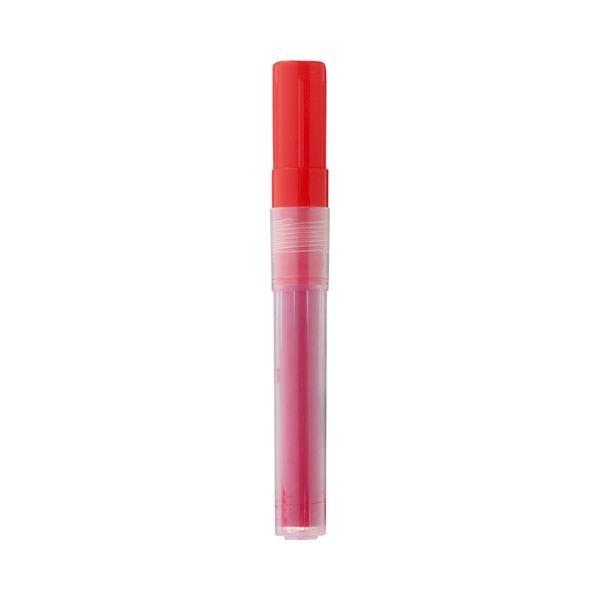 (まとめ) TANOSEE ノック式油性マーカー専用カートリッジ 赤 1本 〔×300セット〕