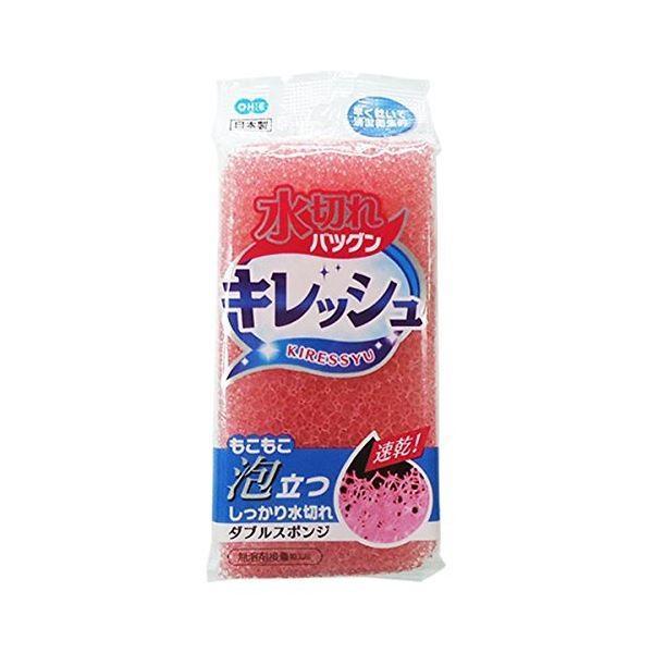 (まとめ) ダブル海綿質/御厨子所海綿質 〔サクラ色又は黄色〕 日本製 御厨子所装置 『キレッシュ』 〔240個仕掛ける〕 台所洗剤、洗浄用品-キッチン、日用品、文具