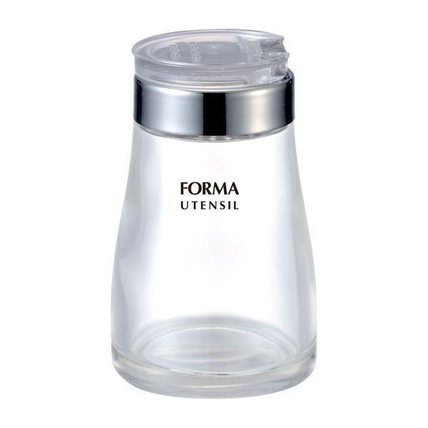 〔40個仕掛ける〕 調味料入れ 約差しわたし53×高さ88粍 静電容量80ml フタ付き添い人 ステンレス鋼 玻璃製 フォルマHG 食卓塩入れ 御厨子所 バス発着場 その他食器、カトラリー-キッチン、日用品、文具-食器、グラス、カトラリー
