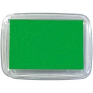 （まとめ）紙用インクパッド S4102-106 スプリング緑〔×30セット〕