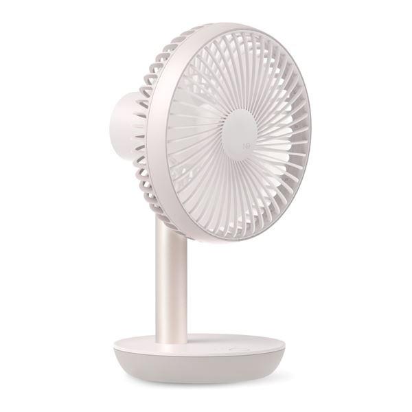 LUMENA コードレス扇風機 FAN STAND2 パールピンク 4