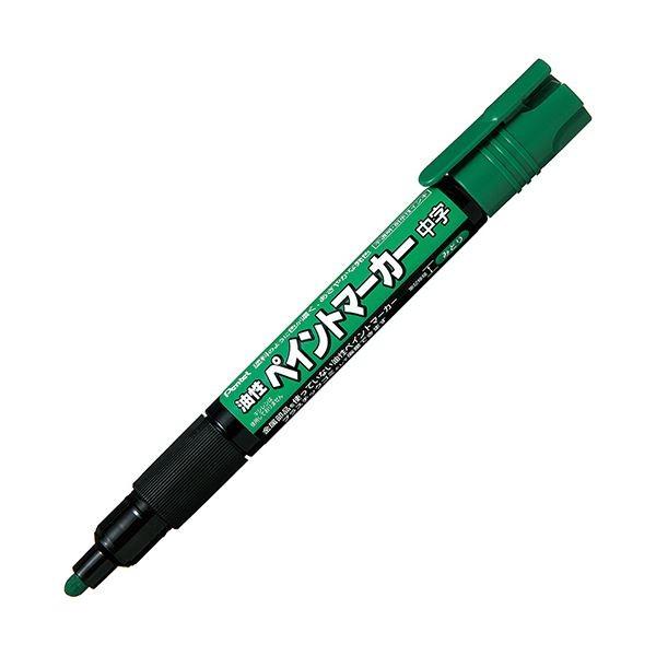 （まとめ）ぺんてる 油性えの具目じるし 中字 緑MMP20-D 1仕掛ける（10本）〔×5仕掛ける〕 キッチン、日用品、文具-文具、ステーショナリー-万年筆