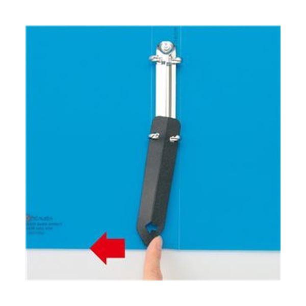 （まとめ）リヒトラブ AQUA DROPsリングファイル（ツイストリング）A5タテ 2穴 150枚収容 背幅32mm 青 F-5006-8 1冊〔×50セット〕_1
