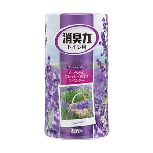 （まとめ）エステー トイレの消臭力 ラベンダー400ml 1セット（5個）〔×10セット〕