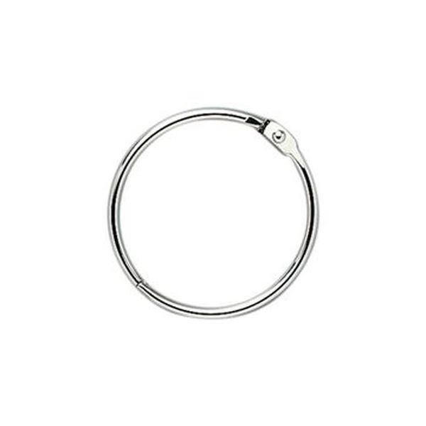 （まとめ）コクヨ カードリング 60号内径50mm リン-160 1セット（50個）〔×10セット〕