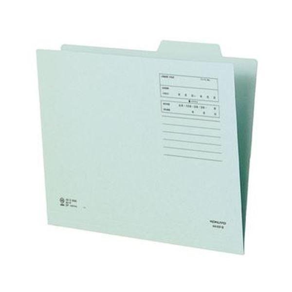 （まとめ）コクヨ 個別フォルダー（間伐材使用）A4 青 A4-KIF-B 1セット（10冊）〔×10セット〕