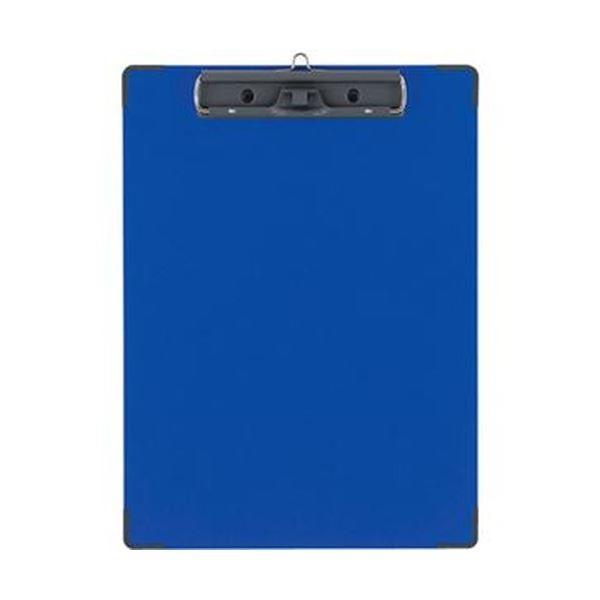 （まとめ）コクヨ 用箋挟B（クロス貼り）カラーA4タテ 青 ヨハ-C28B 1セット（10枚）〔×3セット〕