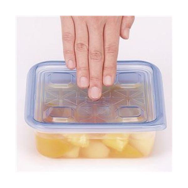 （まとめ）旭化成ホームプロダクツ業務用ジップロック コンテナー 長方形 1100ml 1パック（10個）〔×3セット〕の画像