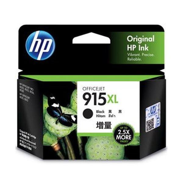 （まとめ）HP HP915XL インクカートリッジ黒 3YM22AA 1個〔×3セット〕