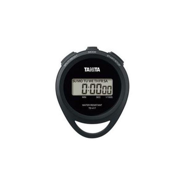 （まとめ）デジタル秒時計 TD-417 〔×5仕掛ける〕 ストップウォッチ-体育器具、用品