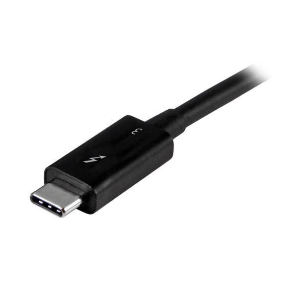 買い人気商品 （まとめ）StarTech.com 0.5m Thunderbolt 3 （40Gbps） USB-C ケーブル TBLT34MM50CM 1台 〔×3セット〕