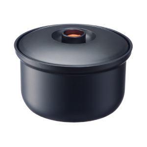 〔16個セット〕 ポンプ付き真空おひつ 〔3合用〕 直径181mm×高さ119mm 日本製