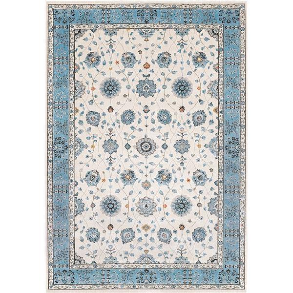 防炎 ラグマット/絨毯 〔約340×340cm アイボリー〕 ホットカーペット対応 ウィルトン ラグナ プレーベル 17202/IVO〔代引不可〕