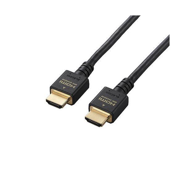 〔5個セット〕 エレコム HDMIケーブル/HDMI2.1/1.5m/ブラック DH-HD21E15BKX5